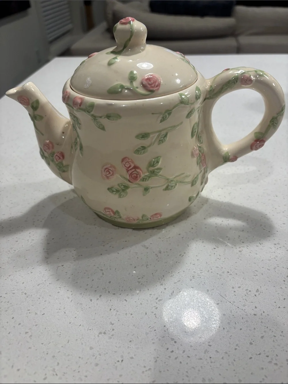 Vintage Shabby Chic Ceramic Teapot Warmer